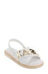KARL LAGERFELD KARL LAGERFELD PARIS CHARLA SLINGBACK SANDAL