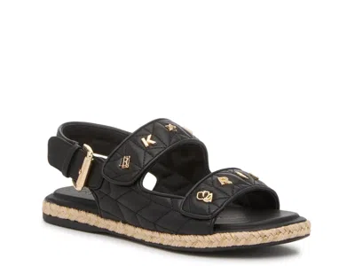 Karl Lagerfeld Paris Charley Espadrille Slingback Sandal In Black