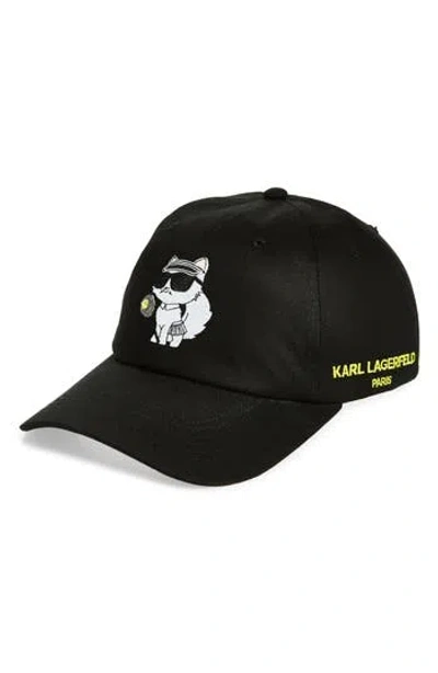 Karl Lagerfeld Paris Choupette Baseball Hat