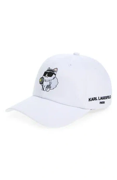Karl Lagerfeld Paris Choupette Baseball Hat