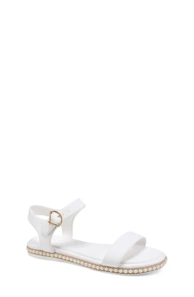 Karl Lagerfeld Paris Claire Ankle Strap Sandal In Multi