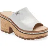 Karl Lagerfeld Women's Clarina Sandals Women's Shoes In Iridescent