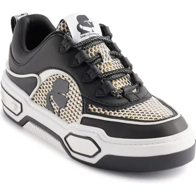 Karl Lagerfeld Paris Colden Sneaker In Black,white