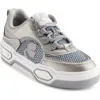 Karl Lagerfeld Paris Colden Sneaker In Gray,pewter