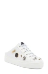 Karl Lagerfeld Paris Cordelia Sneaker Mule In Bright White