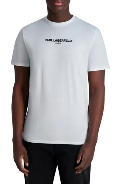Karl Lagerfeld Paris Core Logo Cotton T-shirt