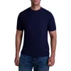 Karl Lagerfeld Paris Cotton Crewneck T-shirt In Navy