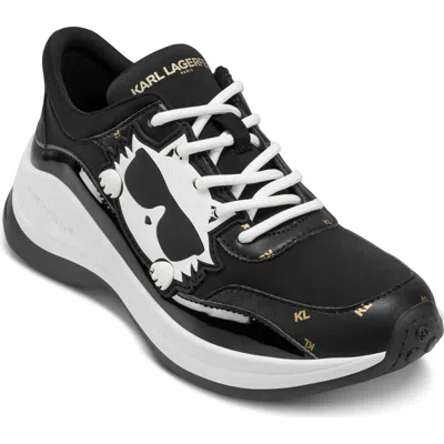 Karl Lagerfeld Paris Coty Sneaker In Black