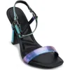 Karl Lagerfeld Paris Cybil Ankle Strap Sandal In Multi