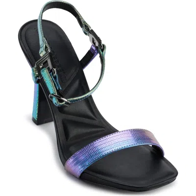Karl Lagerfeld Paris Cybil Ankle Strap Sandal In Multi