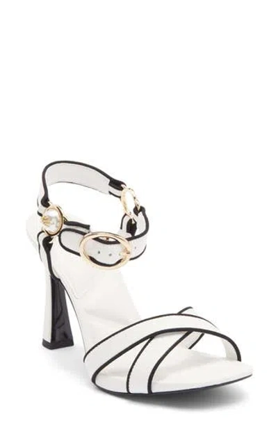 Karl Lagerfeld Paris Daelin Ankle Strap Sandal In Multi