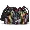 Karl Lagerfeld Paris Desiree Crossbody In Black Multi