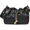 Karl Lagerfeld Paris Desiree Crossbody In Black/gold