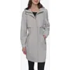 Karl Lagerfeld Paris Double L Quilted Coat In Sand