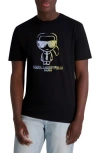 Karl Lagerfeld Paris Faded Karl Graphic T-shirt
