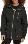 Shop Karl Lagerfeld Paris Field Jacket In Black
