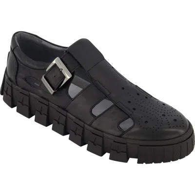 Karl Lagerfeld Paris Fisherman Sneaker In Black