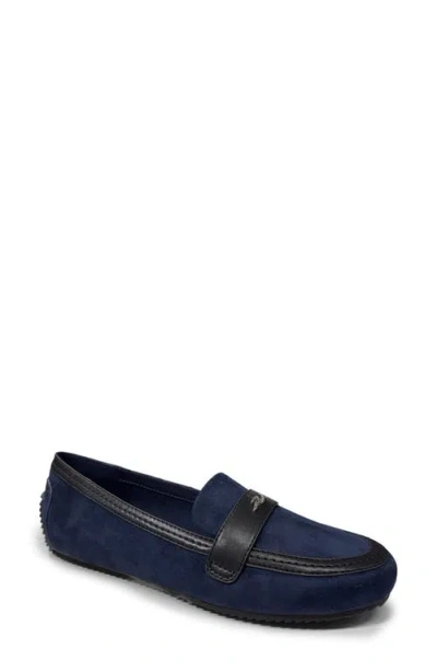 Karl Lagerfeld Paris Grimly Driving Loafer In Blue