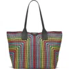Karl Lagerfeld Paris Henriette Tote In Black Multi