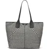 Karl Lagerfeld Paris Henriette Tote In Black/white
