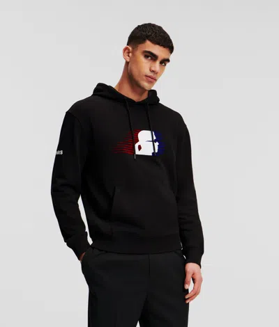Karl Lagerfeld Paris Hoodie In Black