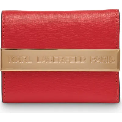 Karl Lagerfeld Paris Jacqueline Wallet In Brown