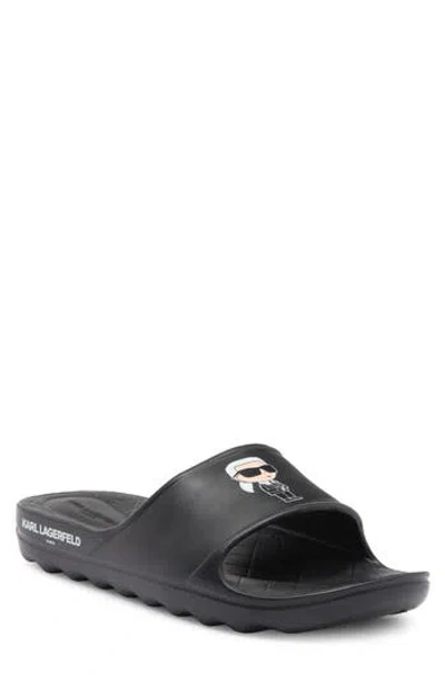 Karl Lagerfeld Paris Karl Body Pool Slide Sandal