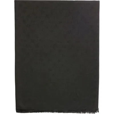 Karl Lagerfeld Paris Karl Icon Pashmina In Black