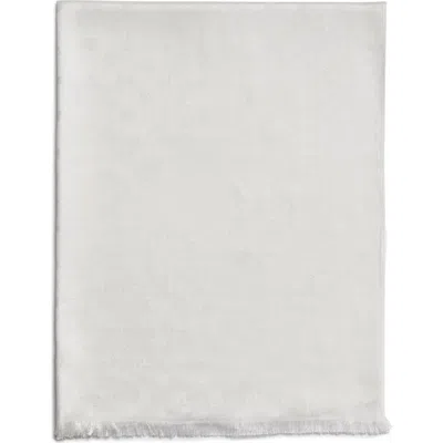 Karl Lagerfeld Paris Karl Icon Pashmina In Eggshell