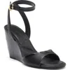 Karl Lagerfeld Paris Kersey Wedge Sandal In Black