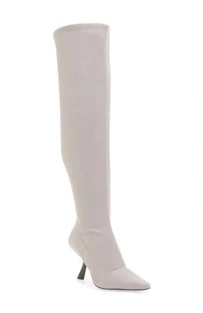 Karl Lagerfeld Paris Kian Over-the-knee Boot In White