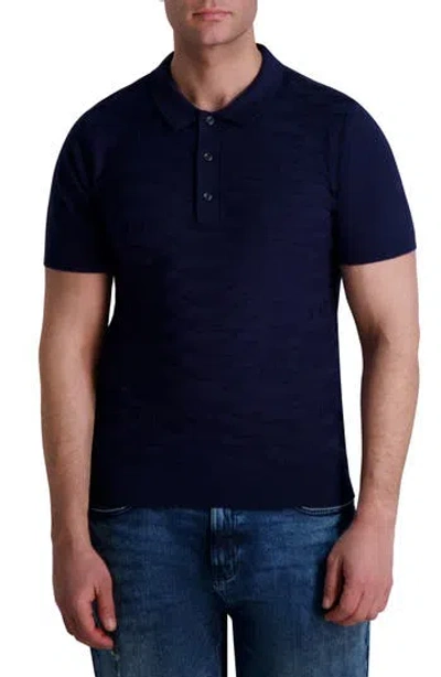KARL LAGERFELD KARL LAGERFELD PARIS KNIT POLO
