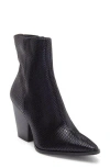 Karl Lagerfeld Paris Kortini Pointed Toe Bootie In Multi