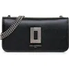 Karl Lagerfeld Paris Kosette Shoulder Bag In Black/gunmetal