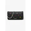 Karl Lagerfeld Paris Kosette Small Shoulder Bag In Black/gunmetal