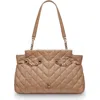 Karl Lagerfeld Paris Lafayette Satchel In Brown