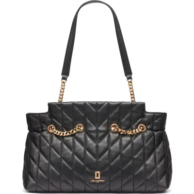 Karl Lagerfeld Paris Lafayette Satchel In Multi