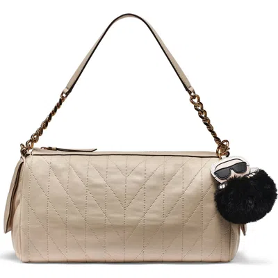 Karl Lagerfeld Paris Lafayette Satchel In Pink