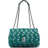 Karl Lagerfeld Paris Lafayette Shoulder Bag In Veridian