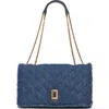 Karl Lagerfeld Paris Lafayette Shoulder In Washed Denim