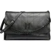 Karl Lagerfeld Paris Lavende Large Shoudler Bag In Black