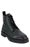 Karl Lagerfeld Men's Leather Boots In Green