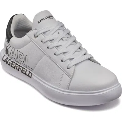 Karl Lagerfeld Men's Spillover Side Logo Sneakers In Animal Print