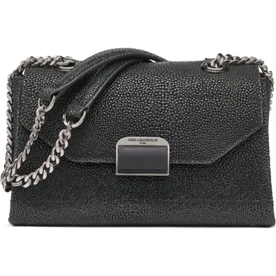 Karl Lagerfeld Paris Liana Shoulder In Black