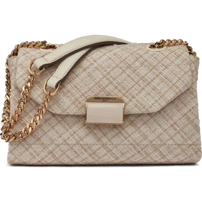 Karl Lagerfeld Paris Liana Shoulder In Brown