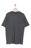 Karl Lagerfeld Paris Logo Cotton T-shirt In Grey