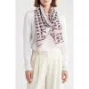 Karl Lagerfeld Paris Logo Wrap Scarf