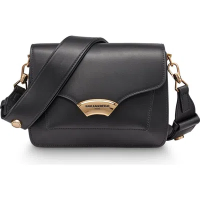 Karl Lagerfeld Paris Madelyn Crossbody In Black