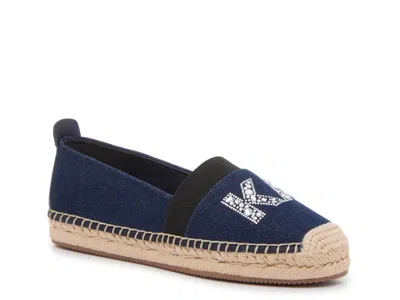 Karl Lagerfeld Paris Manika Espadrille Slipon In Blue
