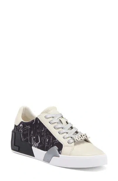 Karl Lagerfeld Paris Marquise Sneaker In Black/soft White
